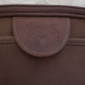 Suede Bosonti Clutch Dark Brown